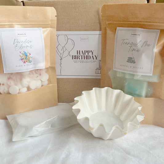 Happy Birthday Soy Wax Melt Gift Bundle